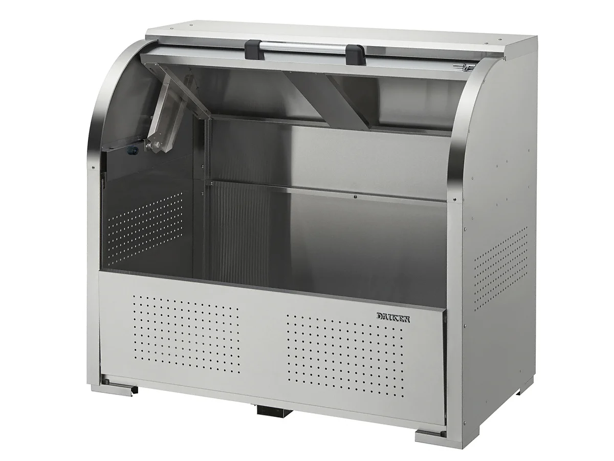 ゴミ収集庫クリーンストッカー CKS-1607型（容量1000L）-CKS-1607 