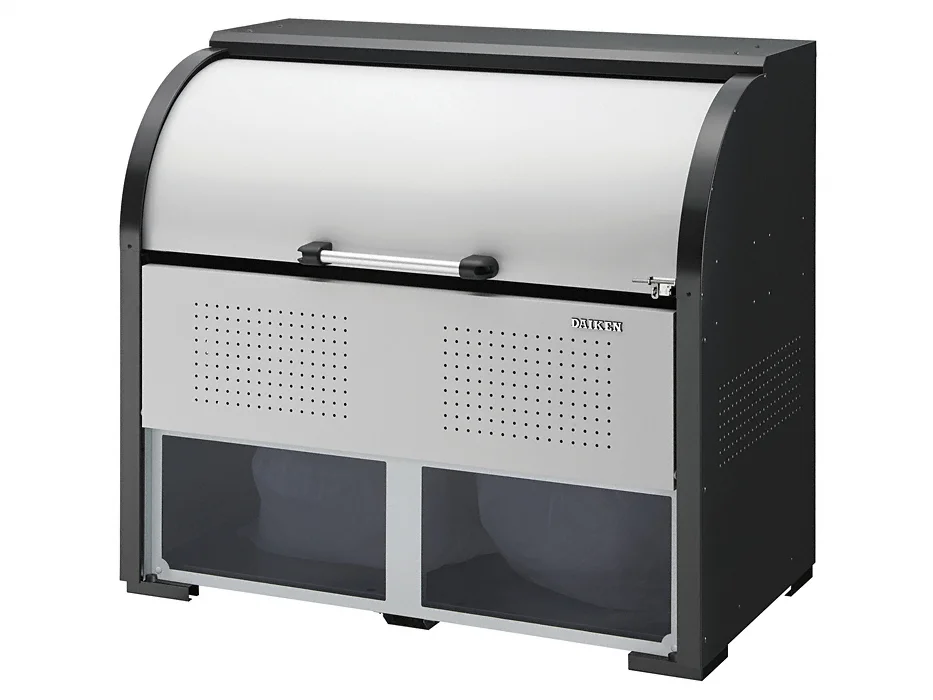 ゴミ収集庫クリーンストッカー CKR-1307-2A型（容量800L）-CKR-1307-2A