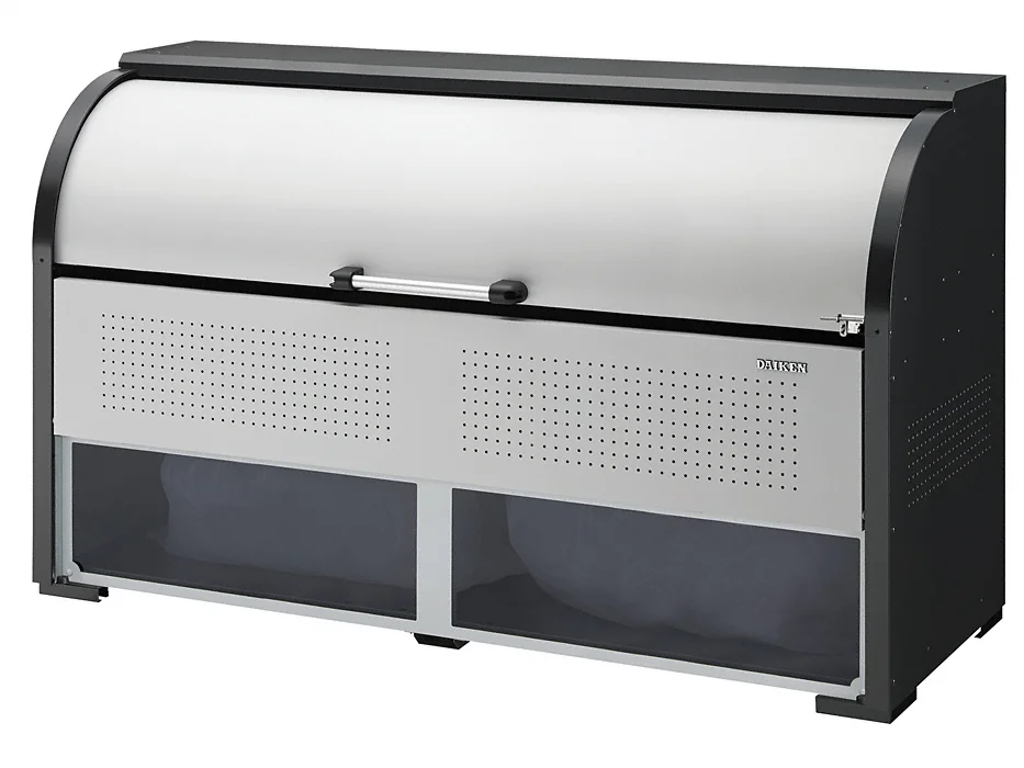 あけごろう様 ゴミ収集庫クリーンストッカー CKR-1907-2A型（容量1200L）-CKR-1907