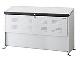 ダイケンのゴミステーション ゴミ収集庫クリーンストッカー CKE-1605W型（容量650L）