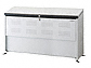 ゴミ収集庫クリーンストッカー CKE-1605W型(容量650L)