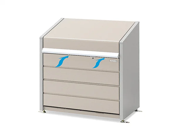 ダストボックスミニ連結 メッシュ床タイプ DBN-106ML-2 400L×2-DBN