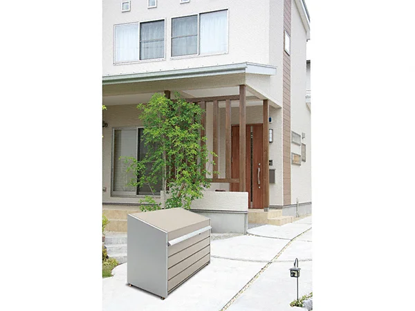 イナバ物置　ダストボックスミニ　ゴミ保管庫　DBN-126P　パネル床タイプ※東海地区(岐阜県・愛知県・三重県(一部地域を除く))限定販売※ ○u.イナバ物置⁄稲葉製作所 ゴミ保管庫DBN-126PL2DBN