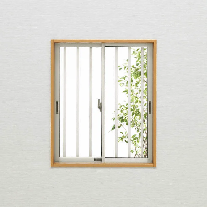 高強度面格子 FLA グリッド格子 18603 W1950×H430mm 壁付 面格子 YKKap アルミサッシ YKK 窓 サッシ 後付け 防犯 頑丈 取付 リフォーム DIY