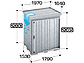 Cio̕uE[EOq FORTAXΕύX^Cv ʌ^ 1790~1530~2085 FK-1815S̐}