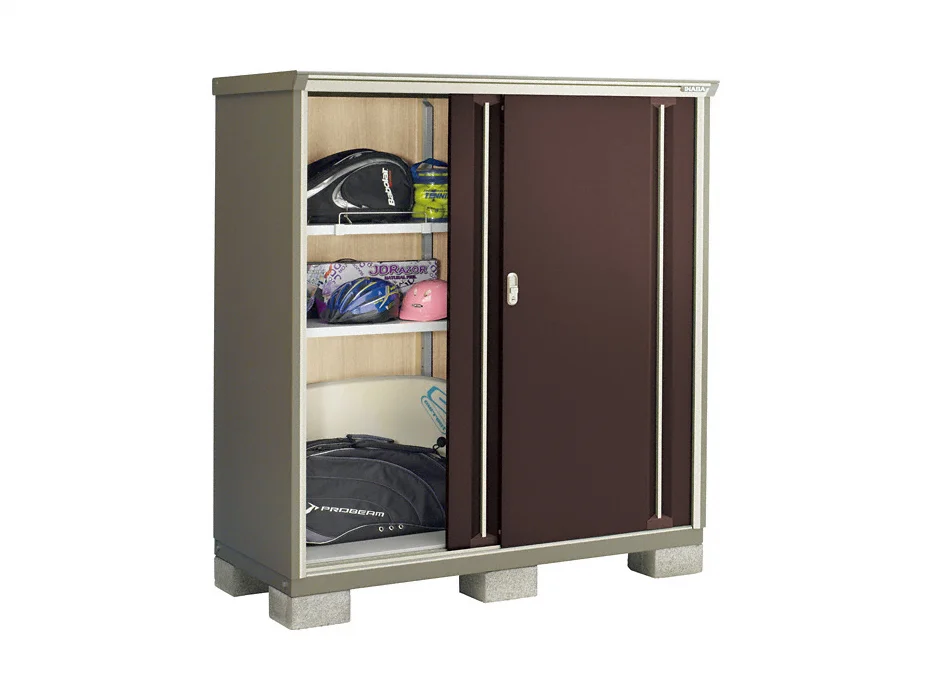 ナイソーシスター 1520×720×1603-KMW-157D - イナバ 物置・収納・屋外倉庫