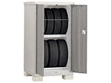タイヤストッカー 900×905×1603-BJX-099DT - イナバ 物置・収納・屋外倉庫