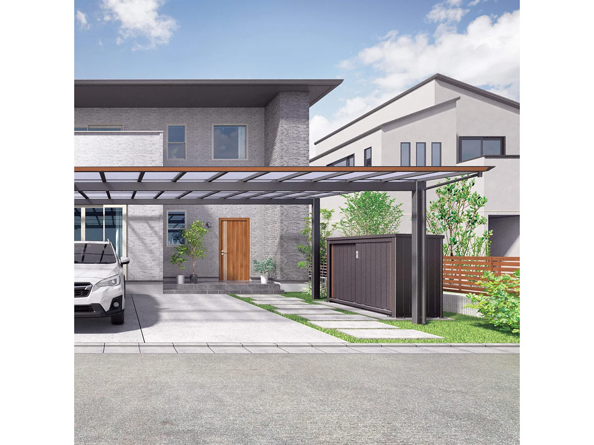 マイストッカーEX1型 2000×615×1510-MYEX-U200615 - 四国化成 物置