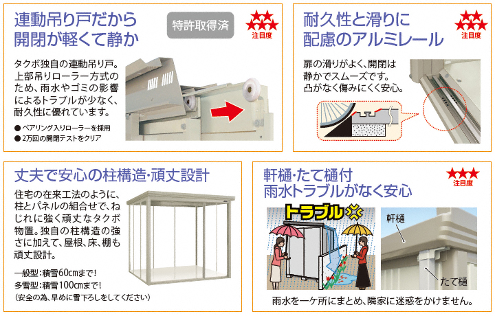 最大15%OFFクーポン feel so niceタクボ物置 Mr.ストックマン ダンディ ND-2514 一般型 標準屋根 背面棚タイプ  G-2305 屋外 おしゃれ 中型 大型 離島 北海道発送不可