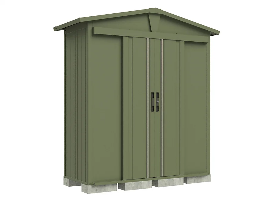 三角屋根仕様ガーデニング物置 リジュー LEISURE 1832×840×2212