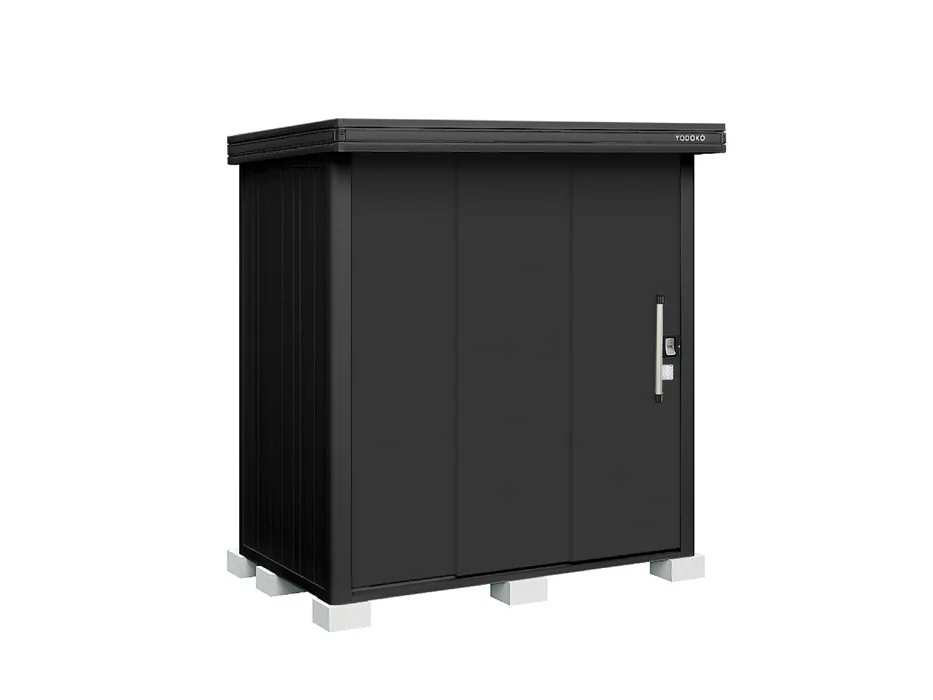 ブラックエルモ 一般型 1863×1162×2121-LMD-1811-BK - ヨドコウ 物置