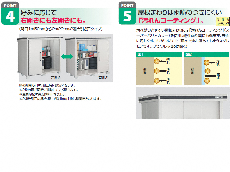 エルモ 一般型 3620×1870×2119-LMD-3618 - ヨドコウ 物置・屋外倉庫
