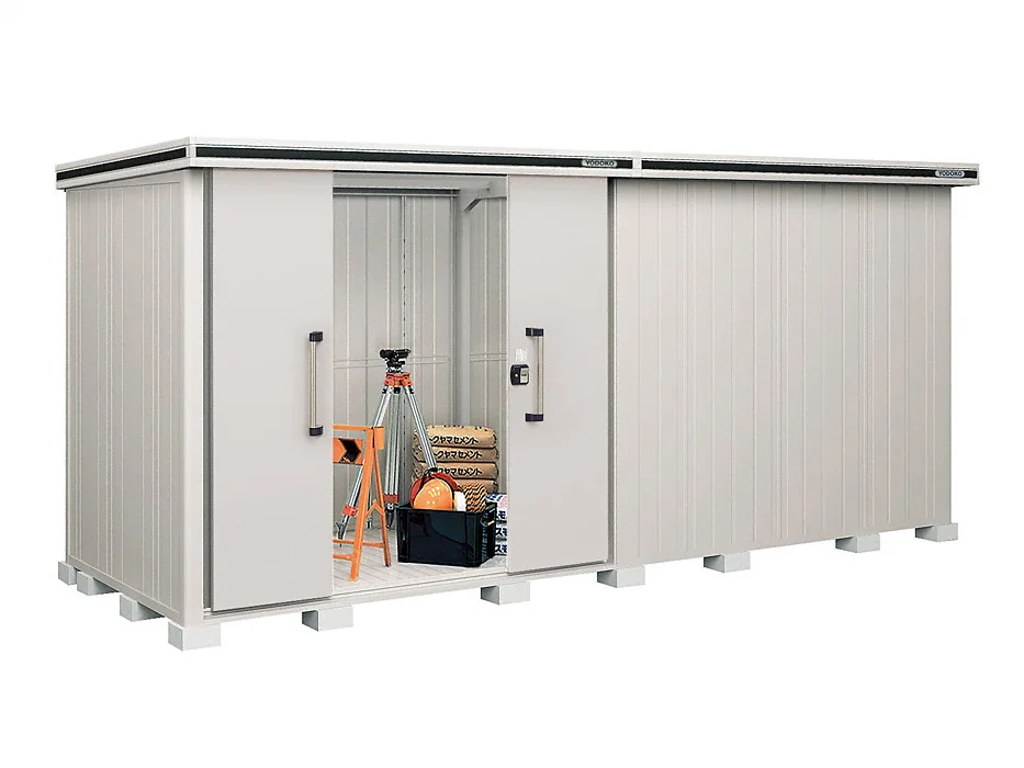 エルモ 一般型 5129×1863×2359 左扉タイプ-LMD-5118HL - ヨドコウ 物置