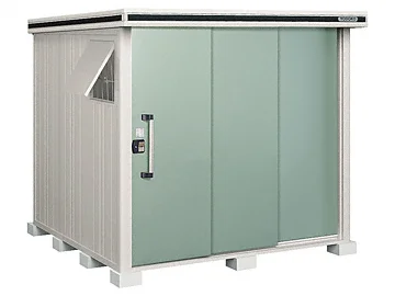 北海道旭川市のヨドコウ物置・収納・屋外倉庫施工例(エルモ 積雪型