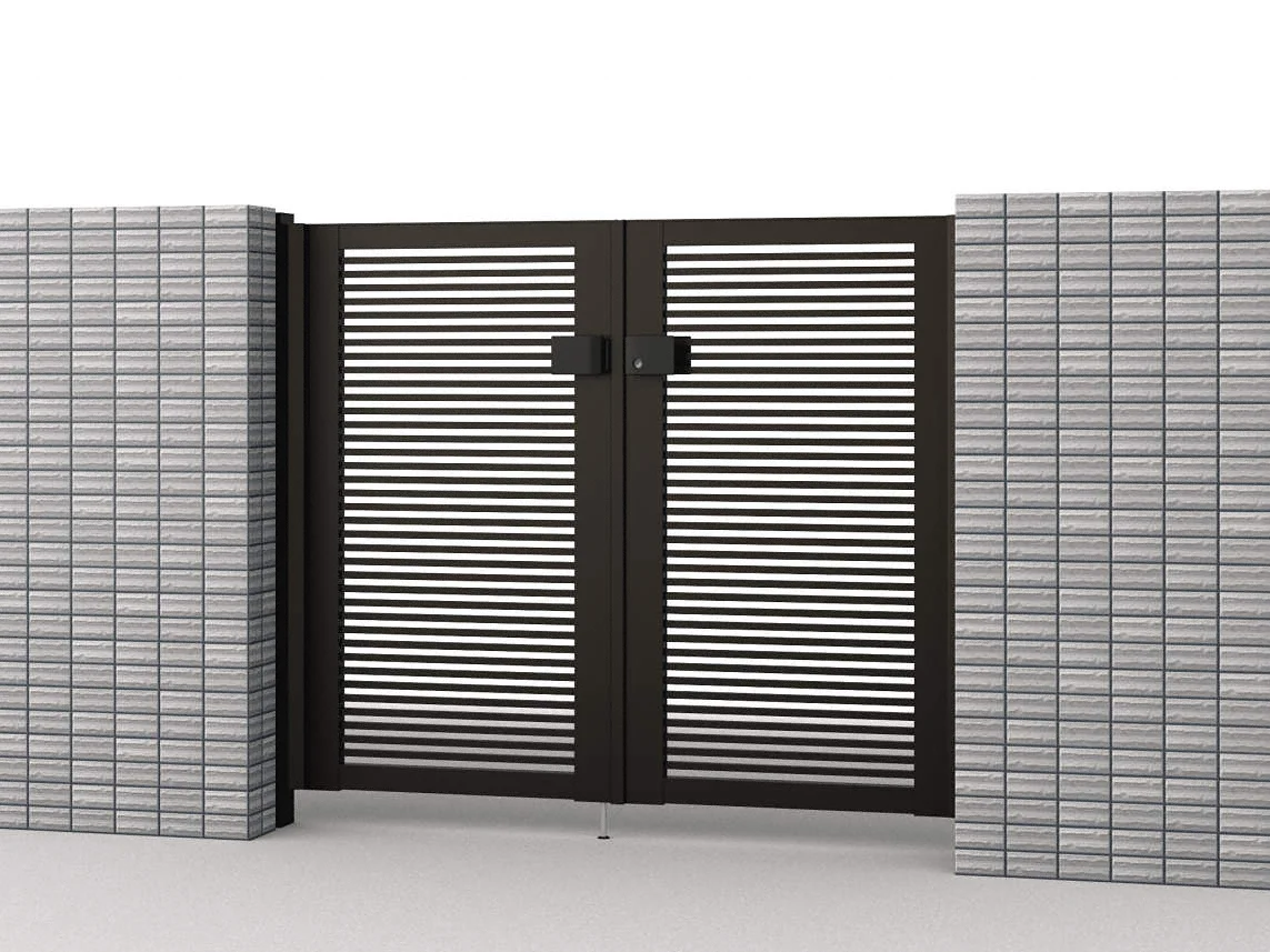 三協アルミ レジリア Y1型 (08・04)10 両開き親子セット 門柱タイプ