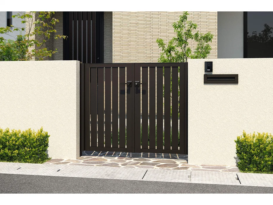 レジリア T3型 両開き-三協アルミ - 門扉ならエクスショップ