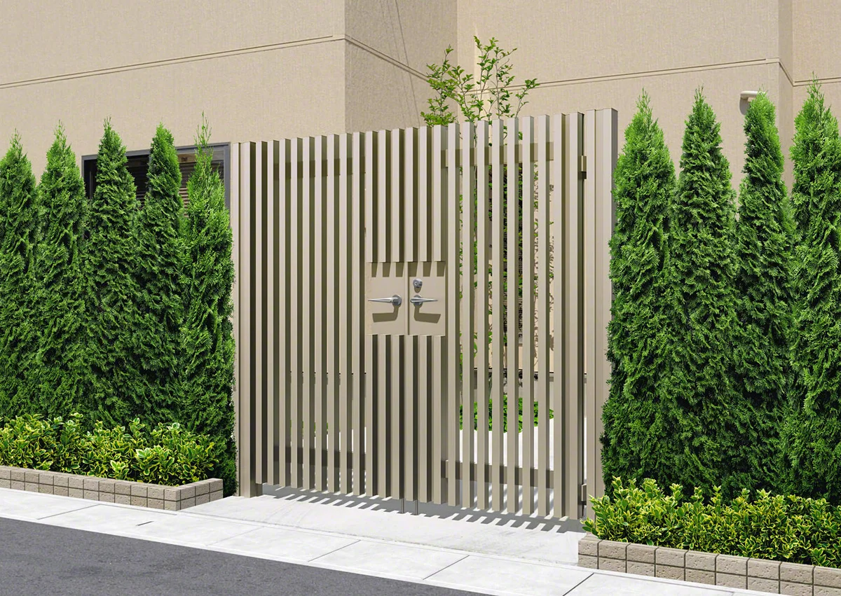 エルファード1型 両開き-三協アルミ - 門扉ならエクスショップ