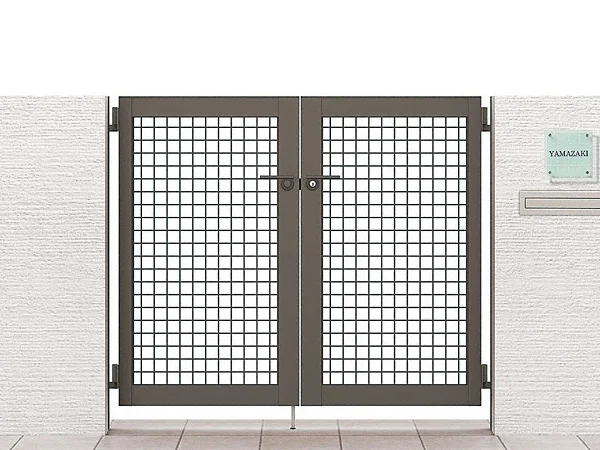 アルメッシュ門扉 片開き-LIXIL(TOEX) - 門扉ならエクスショップ