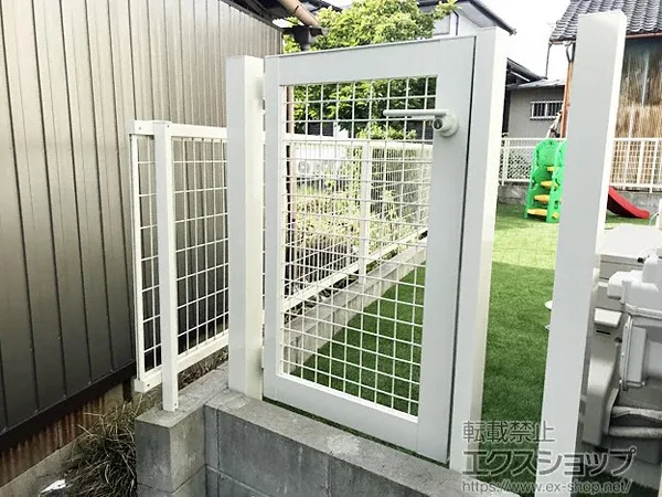 アルメッシュ門扉 片開き-LIXIL(TOEX) - 門扉ならエクスショップ