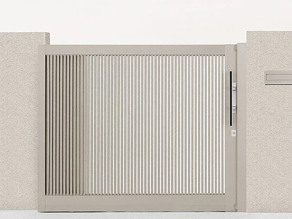 形材門扉 LIXIL リクシル TOEX アウタースライドD型 片引門扉 戸当り柱使用 マテリアルカラー ○17-12 扉1枚寸法1,750×1,250 本体・取っ手(取手)セ 形材門扉 LIXIL リクシル TOEX アウタースライドC型・D型・E型・F型・