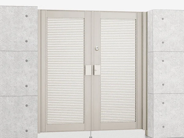 エルネクス門扉 M-YK型 両開き-LIXIL(TOEX) - 門扉ならエクスショップ