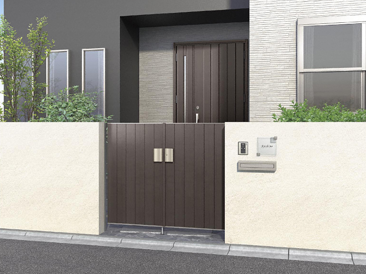 ライフモダンII TA型 両開き-LIXIL(TOEX) - 門扉ならエクスショップ