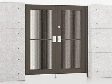 エルネクス門扉 M-TK型 両開き-LIXIL(TOEX) - 門扉ならエクスショップ