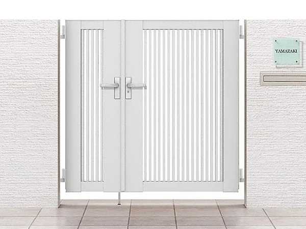 開き門扉AB TS1型 片開き 柱使用 呼称09-16 扉寸法W900×H1600mm リクシル LIXIL 開き門扉 おしゃれ シンプル リフォーム 開き門扉AB ウッディTS1型片開き 柱使用 呼称09-16 扉寸法W900