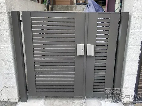 開き門扉AB YS1型 両開き 柱使用 呼称09-10 扉寸法W1800(900+