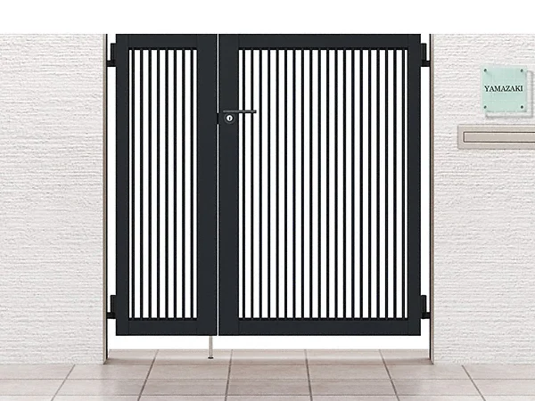 開き門扉AB TR2型 両開き 柱使用-LIXIL(TOEX) - 門扉ならエクスショップ