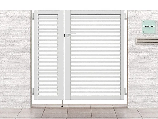 開き門扉AB YR3型 両開き 柱使用-LIXIL(TOEX) - 門扉ならエクスショップ