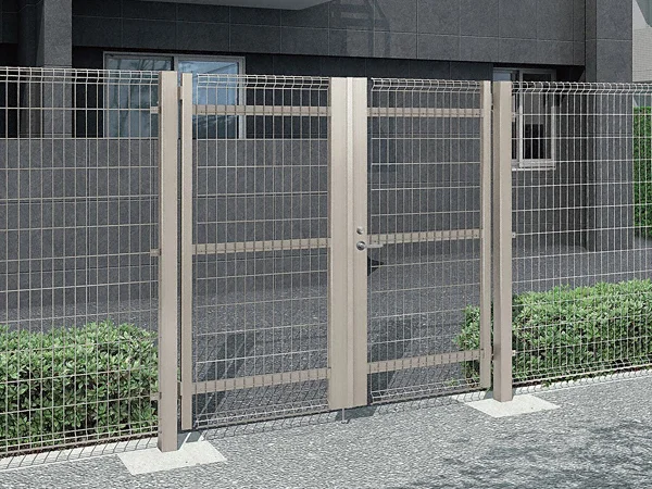 ハイグリッド門扉NF8型 両開き-LIXIL(TOEX) - 門扉ならエクスショップ