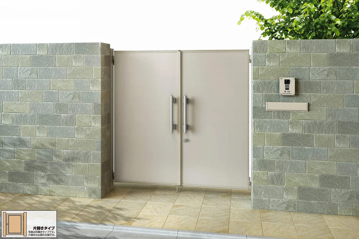 エクスティアラ門扉5型 片開き-YKKAP - 門扉ならエクスショップ