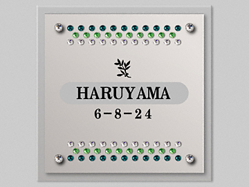 �G�N�X�^�C���̕\�D �N���X�^���A���~�j�E���V���[�Y ECA-03