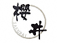 福彫アルミ鋳物チャンネル（2文字）＆ステンレス板切文字 GE-136GE-136