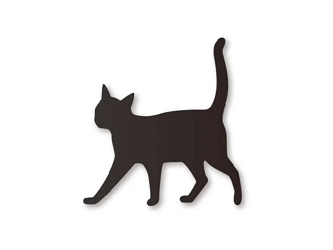 デコレーション ねこ WS-32 表札-WS-32 - 美濃クラフト 表札・ネーム