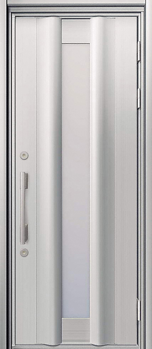 ラフォース R2 02型 アルミ色 片開き サンシルバー 標準幅 標準高さ 玄関ドアならエクスショップ