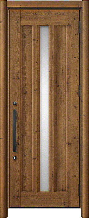 リシェント3 C12N型 アルミ仕様(木目調) 片開き アイリッシュパイン 標準幅×標準高さ -玄関ドアならエクスショップ