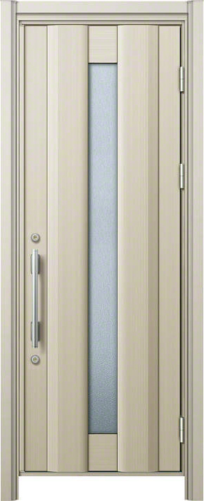 ドアリモ 玄関ドア アルミドア S01(アルミ色) | 片開き | プラチナ