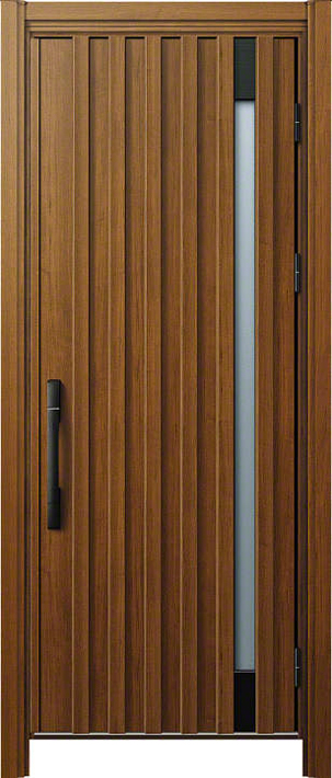 玄関ドア(商品のみ) ドアリモ 玄関ドア D30 断熱ドア N06H D4仕様リフォーム YKKAP | 交換 スマートキー 安全 断熱 キャラメルチーク(木目調),マキアートパイン(木目調),ステインウォールナット(木目調) | 住宅建材 付き 防犯グッズ 断熱