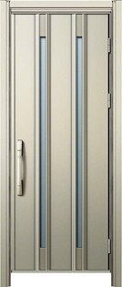 ドアリモ 玄関ドア D30 断熱ドア F04H D2仕様(アルミ色) | 片開き