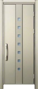 ドアリモ 玄関ドア D30 断熱ドア F05H D2仕様(アルミ色) | 片開き