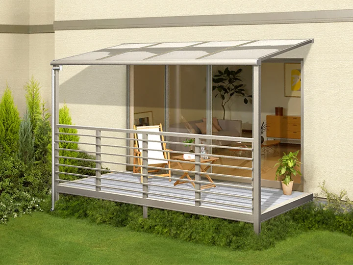 リクシル オープンタイプ テラス囲い