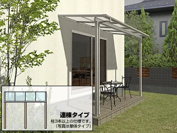 ValueSelectのテラス屋根 | 工事費込み価格の安い順 画像
