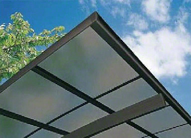 エフルージュ大型テラス 壁付けタイプ-YKKAP - テラス屋根ならエクス 
