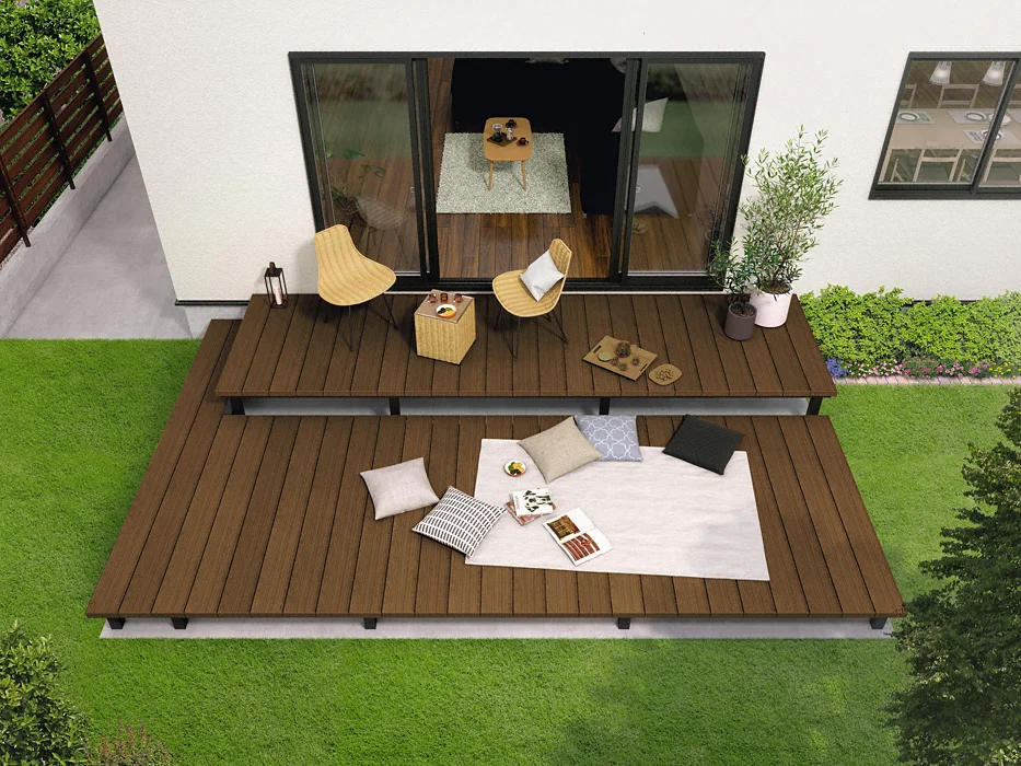 ひとと木キュアーズ-三協アルミ - ウッドデッキならエクスショップ