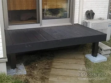 タカショー エコウッドデッキ(ステップS)ウォームグレー エバーエコウッドⅡ｜株式会社タカショー プロユース