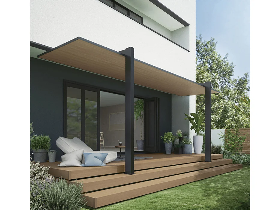 ウッドデッキ LIXIL リクシル TOEX デッキDC 束柱A仕様 標準束柱(固定式 最大H550) 3.0間×12尺 間口5426mm×奥行3616mm×高さ550mm 人工木 セット di ウッドデッキ LIXIL リクシル TOEX デッキDC 束柱A仕様 ロング束柱