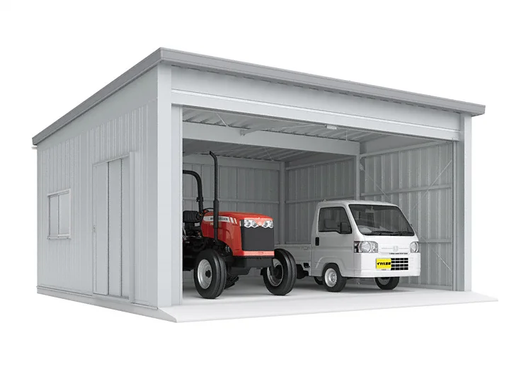 SUGO倉庫 KN-065 広スペースハウス／HKS-4040 | ガレージ・倉庫・農業用