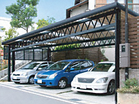 ハイプロカーポート? 4台用